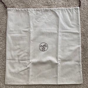 Hermès pillow dust bag